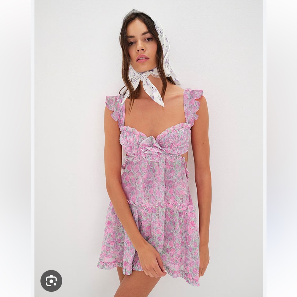 For Love and Lemons Harley Mini Dress